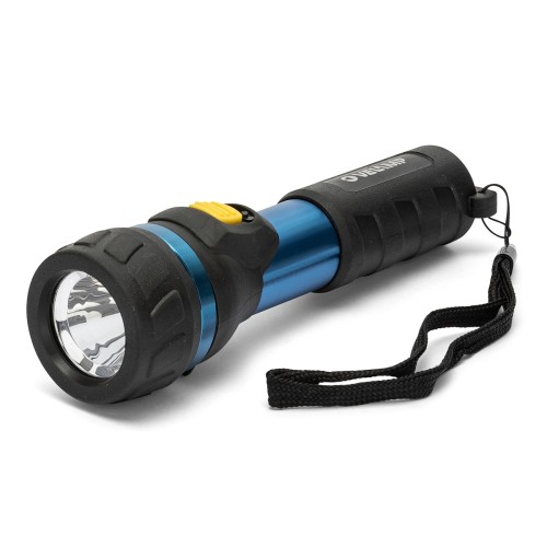 Linterna LED 1W 2AA de aluminio y goma IMPULSE